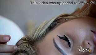 what if this teen blonde revealed her perfect body up close?