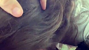 eden ivy gags on cock with sloppy deepthroat pov then takes massive cumshot all over her face