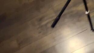 Skinny Ebony Milf Takes Messy Anal in Living Room Doggystyle Sloppy Spit