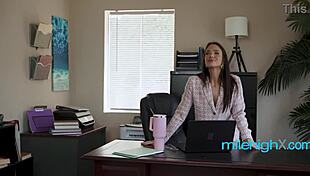 Shy Married Teacher Fucks Student In Classroom To Shut Down Cheating Rumors!