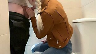 boyfriend takes me to dinner then pounds my ass hard in restaurant toilet