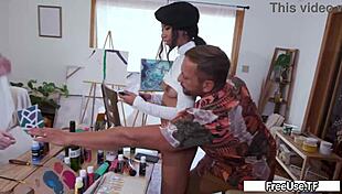 ever blame your ex for craving ebony skinny pussy doggystyle cumshot moans? ameena green rion king