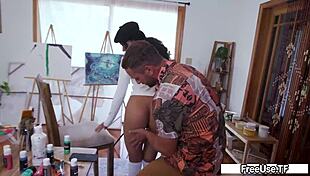 ever blame your ex for craving ebony skinny pussy doggystyle cumshot moans? ameena green rion king