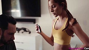 vanna bardot spies stepdad's naughty videochat with busty secretary - what next?