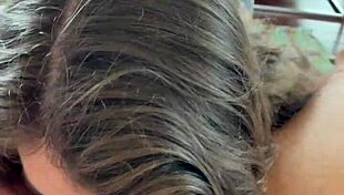 eden ivy gags on cock with sloppy deepthroat pov then takes massive cumshot all over her face