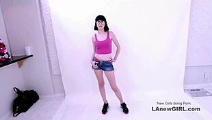 this egyptian goddess spreads wide on sofa for hard fuck during her modeling casting