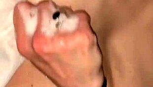 Skinny neighbor wife delivers smoking hot shower blowjob tease