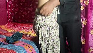 curvy indian teen stepsis rides stepbro's cock hard after steamy fight makeup sex