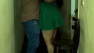 my roommate grabbed my cock 😈 fucked me doggystyle in hallway deepthroat cum in mouth!