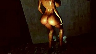 Why stop at the last rest area when we can play with these big ebony tits riding hard?