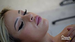 what if this teen blonde revealed her perfect body up close?