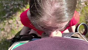 your husband's tied you to this tree for cheating - wanna fuck now?