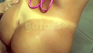 casada offers her ass to stud in restaurant bathroom while cuck films close-up