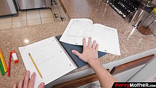 pervy bunny mommy in lingerie deepthroats stepsons huge load 🐰🍆💦