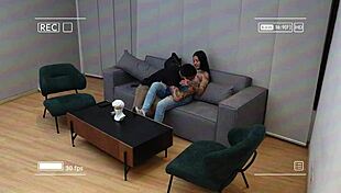 What happens when i sneak in and fuck my friend's sexy latina girlfriend during workout?