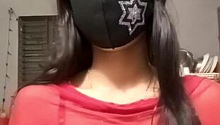 Wanna see this sexy Indian girl riding cock live?