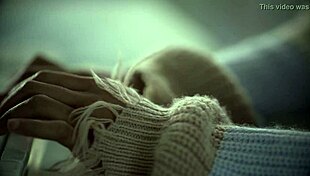 Scarlit Scandal and Aiden Ashley scissor wet pussies in ghost lesbian tribbing