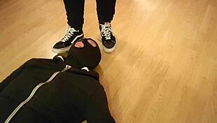 craving to eat from under mistress's dirty vans sneakers?