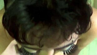 gothic girl with huge tits guzzles best piss in wild homemade scene