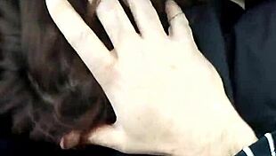 Amber Delivers Sloppy Truck Blowjob Swallowing Thick Cum Load