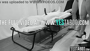 Big tits BBW doctor forces latina patient to ride BBC rough in hospital