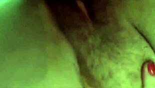 unknown dude blasts cumshot all over my wife's wet pussy lips