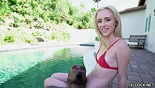 ebony babe bends for long black monster cock doggystyle cowgirl ride