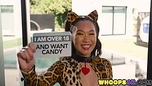 shy asian teen halloween treat deepthroats hardcore petite cock sucking kissing fuck