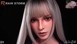 HANNAH BLONDE POLICE SLUT STRIPS NAKED FOR BIG TITS OFFICE FUCK!