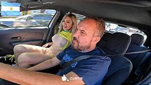 A Transsexual Mais Bela Da Argentina Entra Na Carona E Apronta Pelas Ruas De Buenos Aires Babyjazmin