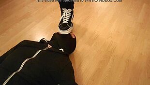 craving to eat from under mistress's dirty vans sneakers?
