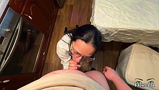stepmom you're fuckin me so hard in the kitchen!! new years creampie in my tight pussy 😍🔥
