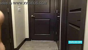 i can't stop stroking my blonde shemale cock solo