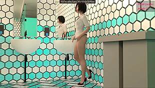 asian college girl on period gets pussy devoured in fetish locator 09 🍑💦