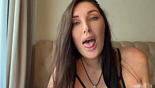 wanna lick these perfect milf nipples covered in shiny lipstick?