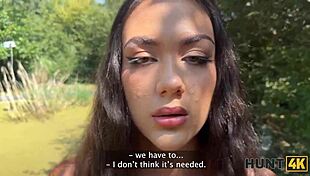 tricked this cute bikini teen into park pounding, she swallowed every drop 😈🌳