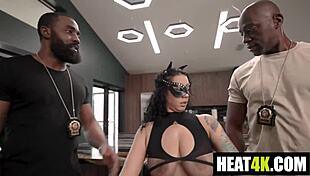 Catwoman parody stars ace bigs rae west don sudan interracial heat