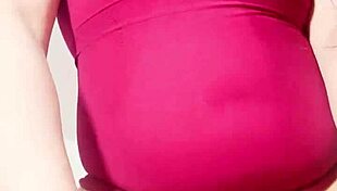 curvy latina stepmom with huge cameltoe pussy rides stepson cowgirl style in homemade video