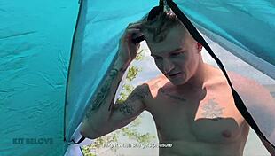 i get gangbanged hard by strangers right on the public beach