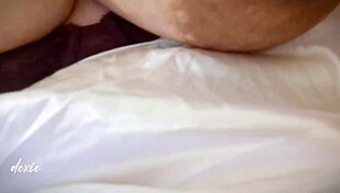 Solo Chubby Housewife with Massive Tits Fingers Dripping Pussy Closeup Till She Bursts