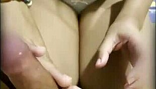 i beg my thai teen to keep stroking after cumshot handjob