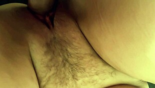 Mary's Juicy Pussy Gets Closeup Pounding and Thick Cumshot Blast