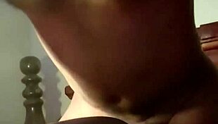 laying on my stomach while he unloads cum all over my ass