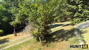 tricked this cute bikini teen into park pounding, she swallowed every drop 😈🌳