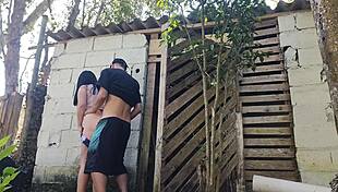 i got the builder over for a quote but my curvy ass in jeans made him wreck my hole bareback