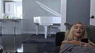 Heart races catching hot stepsis masturbating in secret