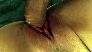 Mary's Juicy Pussy Gets Closeup Pounding and Thick Cumshot Blast