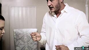 Perv stranger cleans petite homeless teen then fucks doggystyle rough!