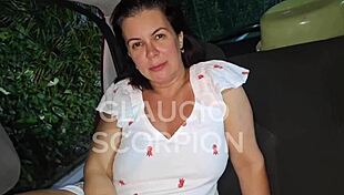 damn that ebony milf with big ass and tits sucked him dry after the ride