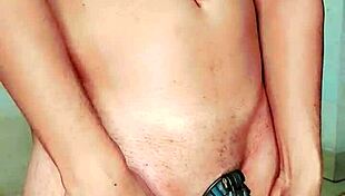 A pakistani shemale kinner strips naked teasing with erotic dance